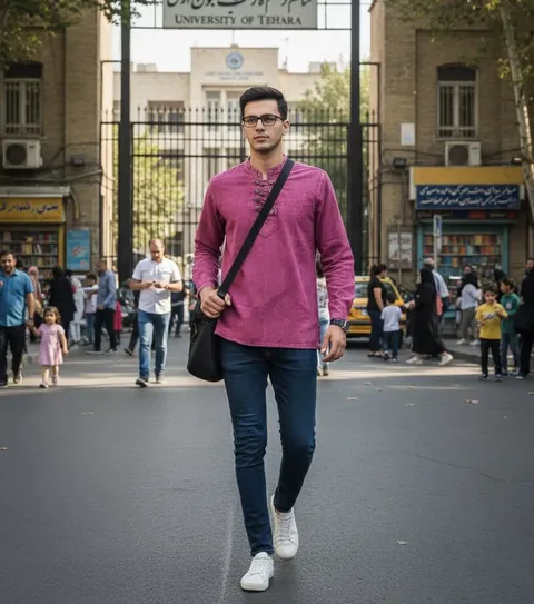 پیراهن هشت دکمه سنگشور